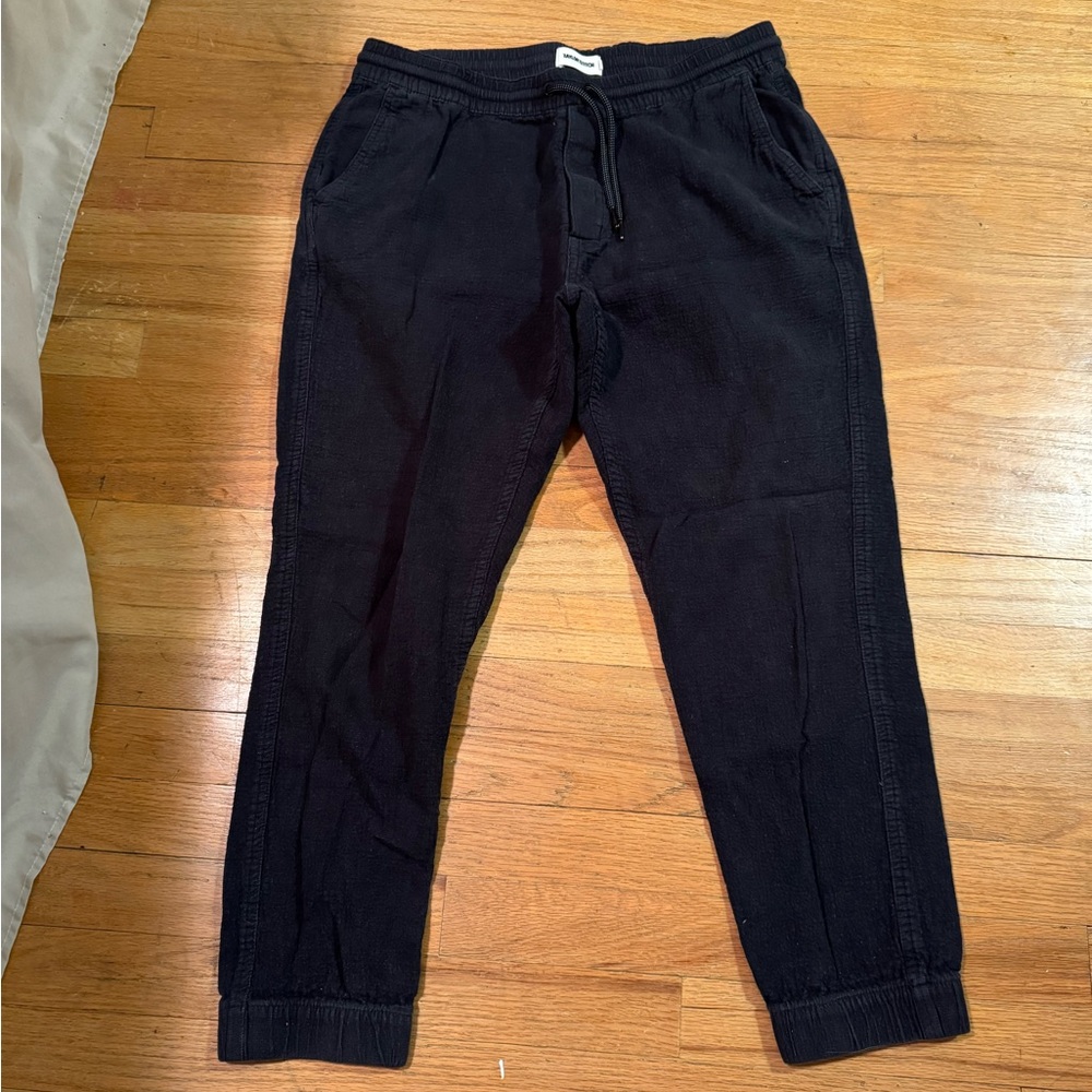 Taylor Stitch Apres Pant - Coal Double Cloth